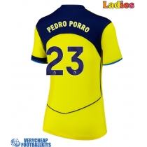 Tottenham Hotspur Pedro Porro #23 Replica Third Shirt Ladies 2025-26 Short Sleeve